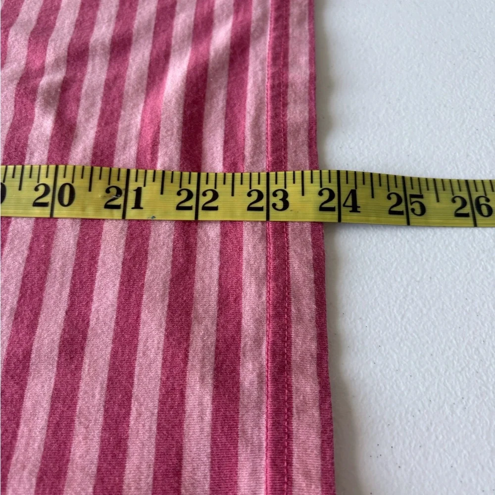 Talbots‎ Petite 3X Long Sleeve Stripe Pink Tee Casual Cotton Classic Comfy Soft